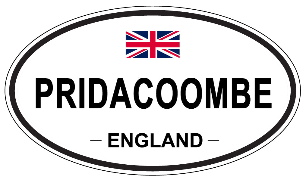 PRIDACOOMBE, England - Oval Magnet