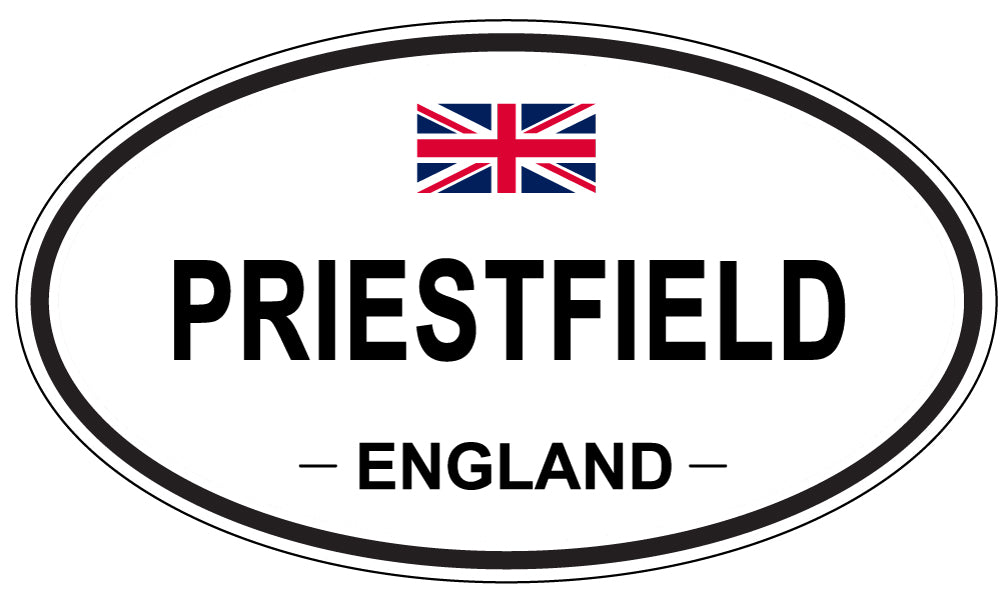 PRIESTFIELD, England - Oval Magnet