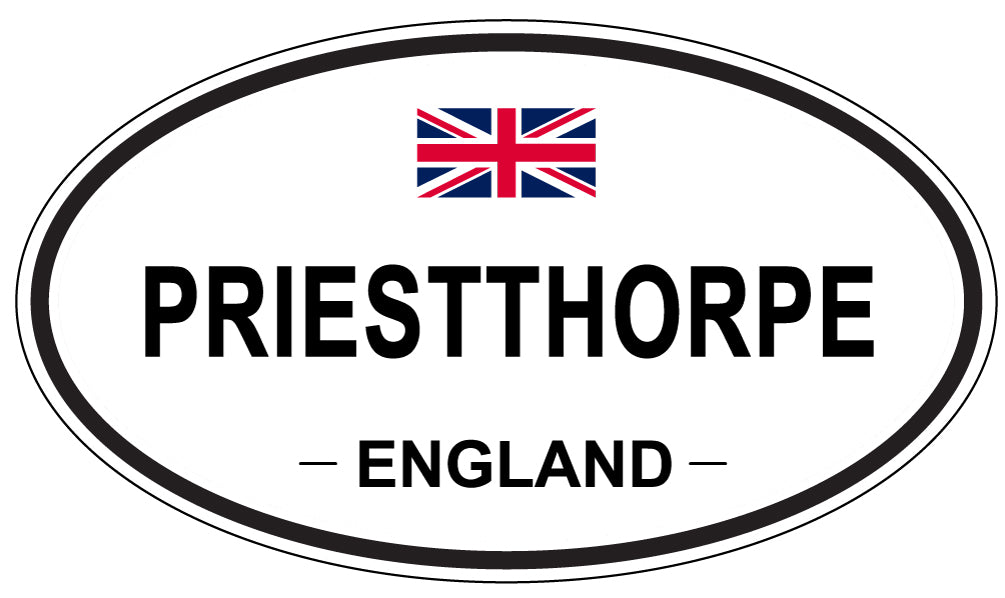 PRIESTTHORPE, England - Oval Magnet