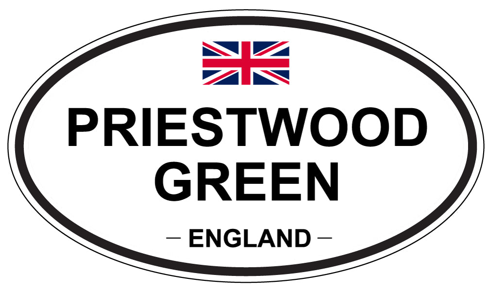 PRIESTWOOD GREEN, England - Oval Magnet