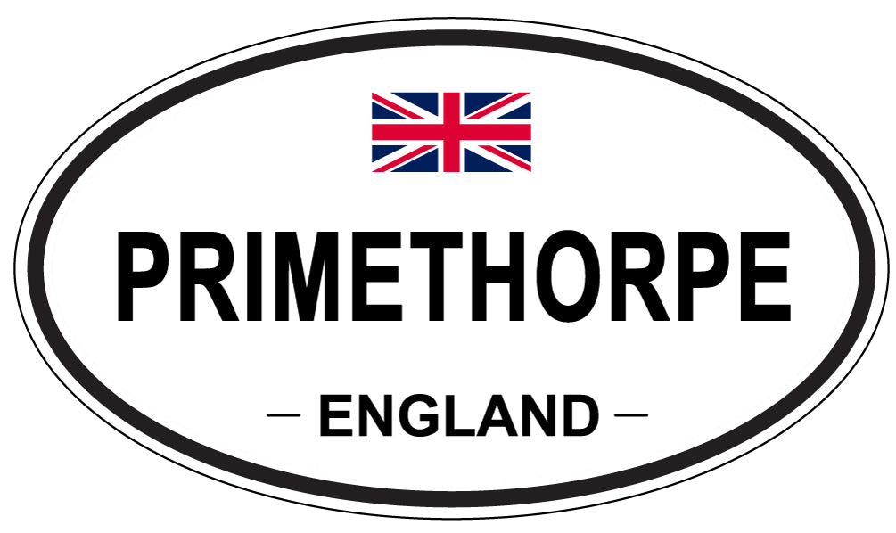 PRIMETHORPE, England - Oval Magnet