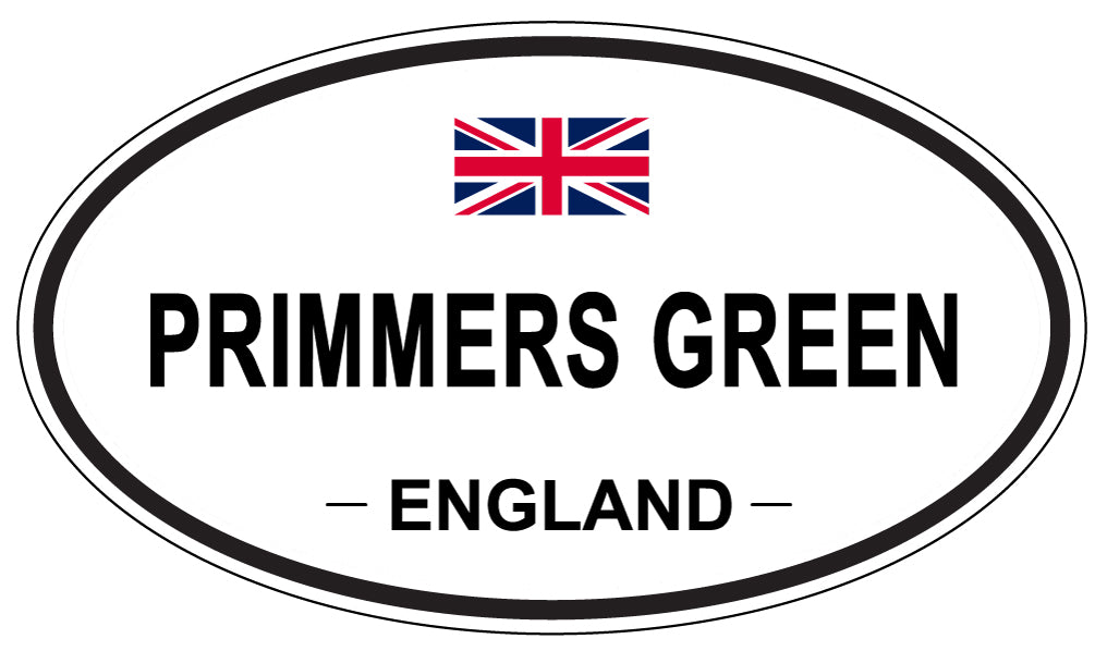 PRIMMERS GREEN, England - Oval Magnet
