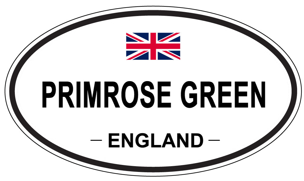 PRIMROSE GREEN, England - Oval Magnet