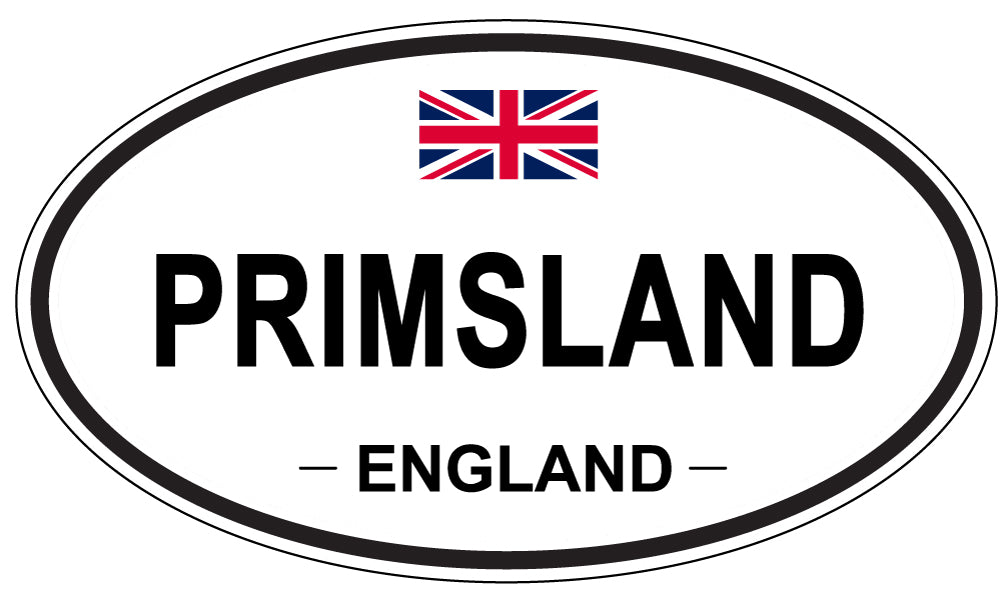 PRIMSLAND, England - Oval Magnet