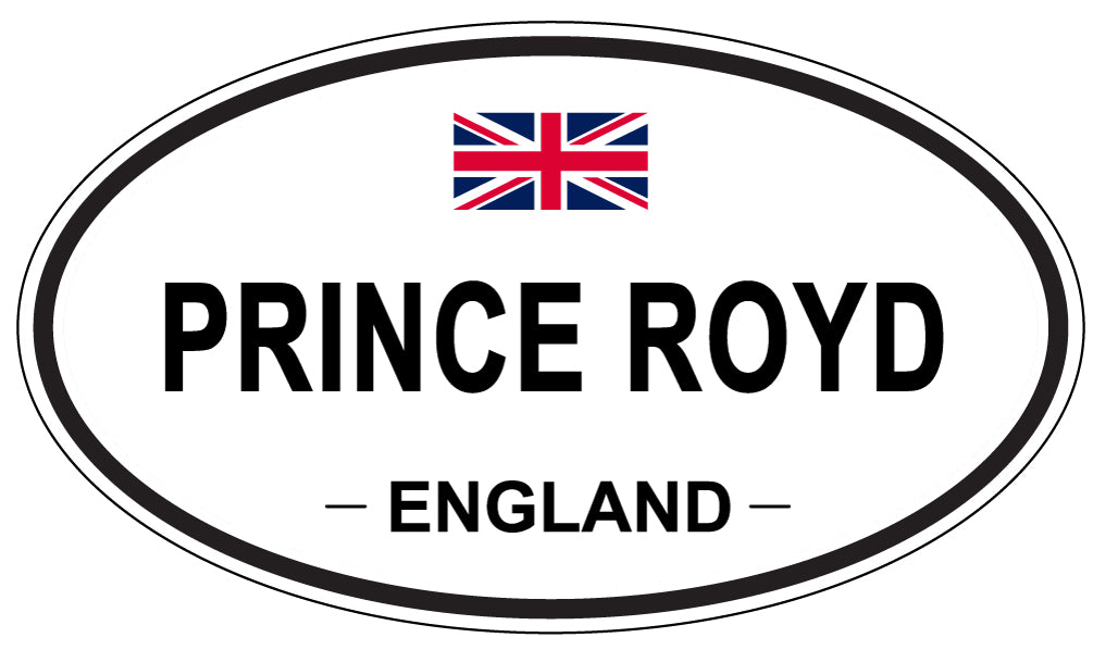 PRINCE ROYD, England - Oval Magnet