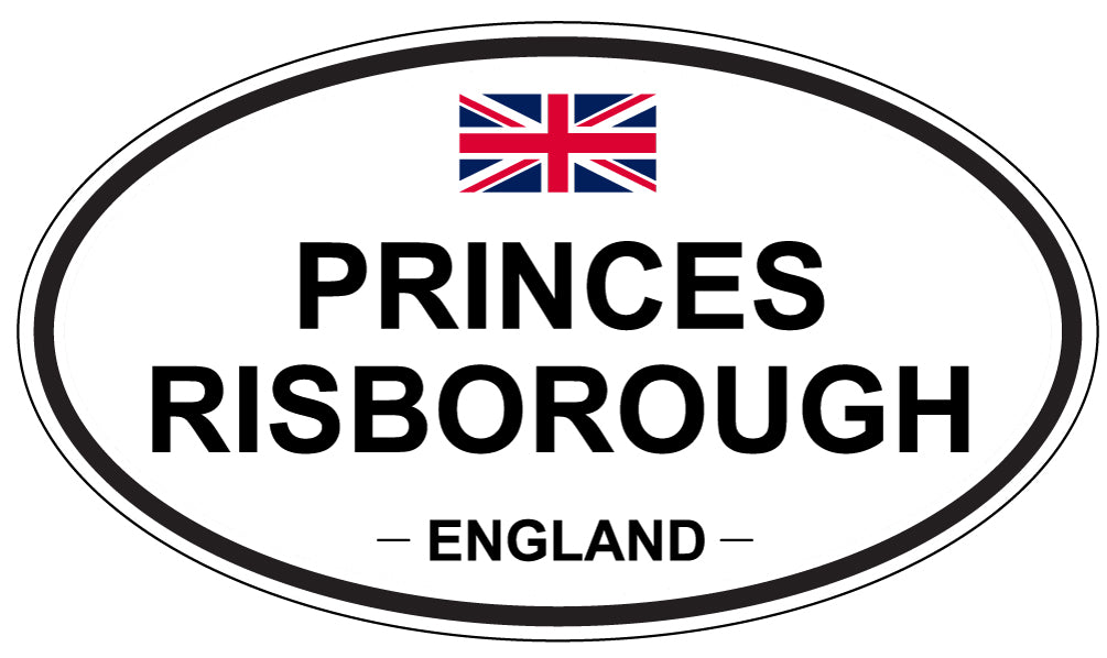 PRINCES RISBOROUGH, England - Oval Magnet