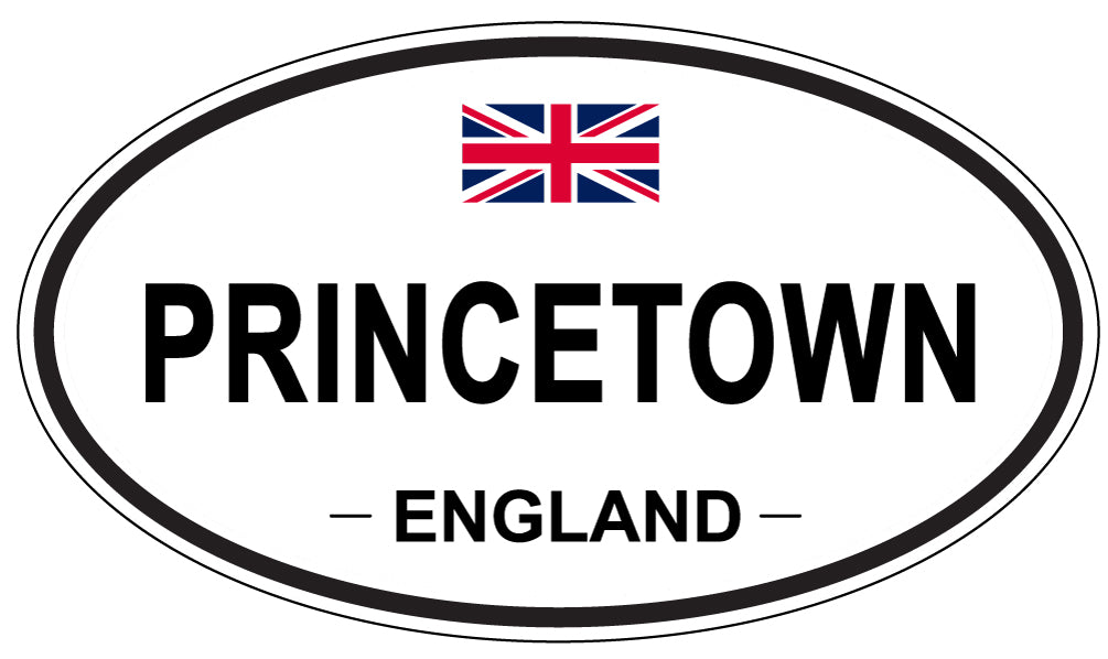 PRINCETOWN, England - Oval Magnet