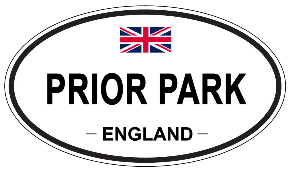 PRIOR PARK, England - Oval Magnet