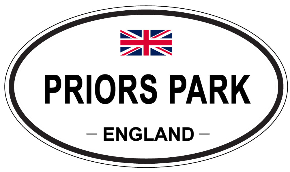 PRIORS PARK, England - Oval Magnet
