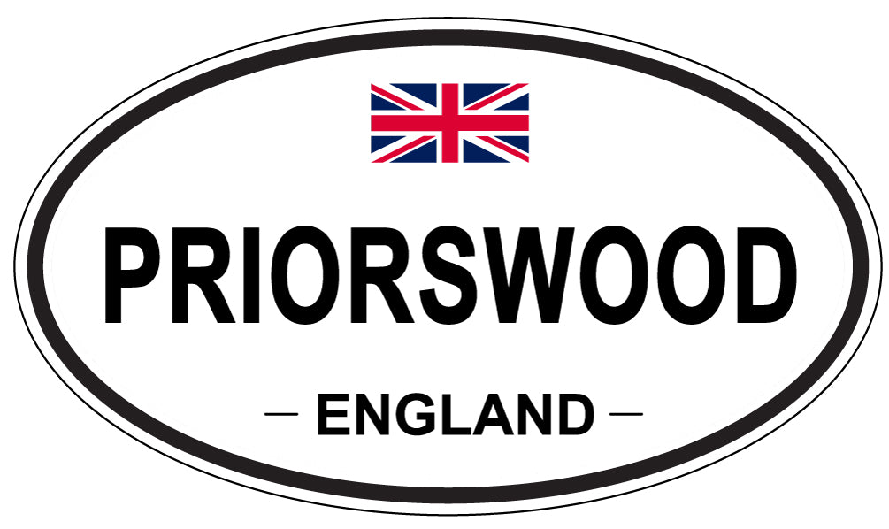 PRIORSWOOD, England - Oval Magnet