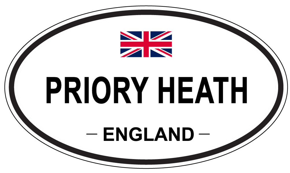 PRIORY HEATH, England - Oval Magnet