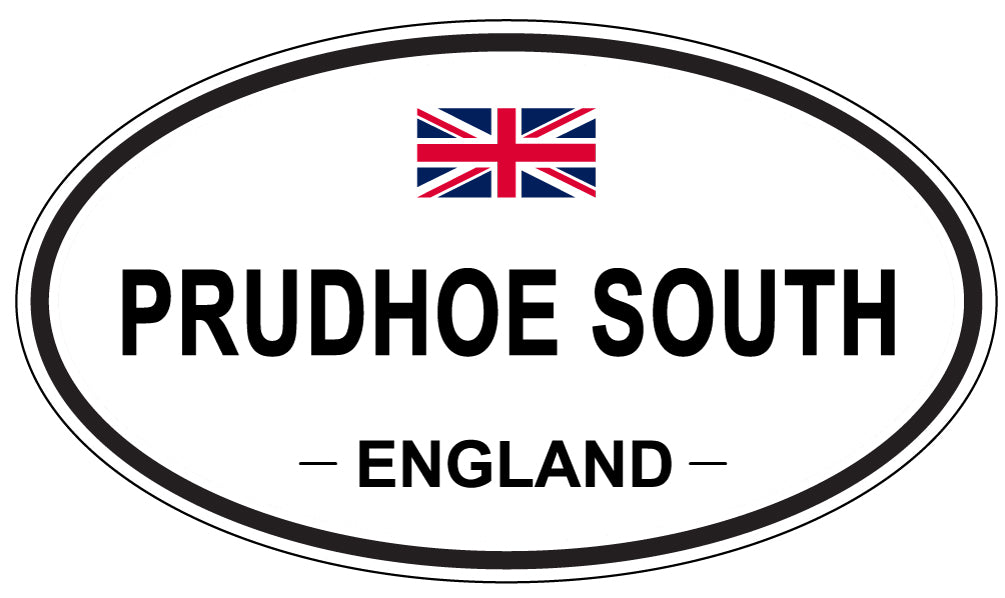 PRUDHOE SOUTH, England - Oval Magnet