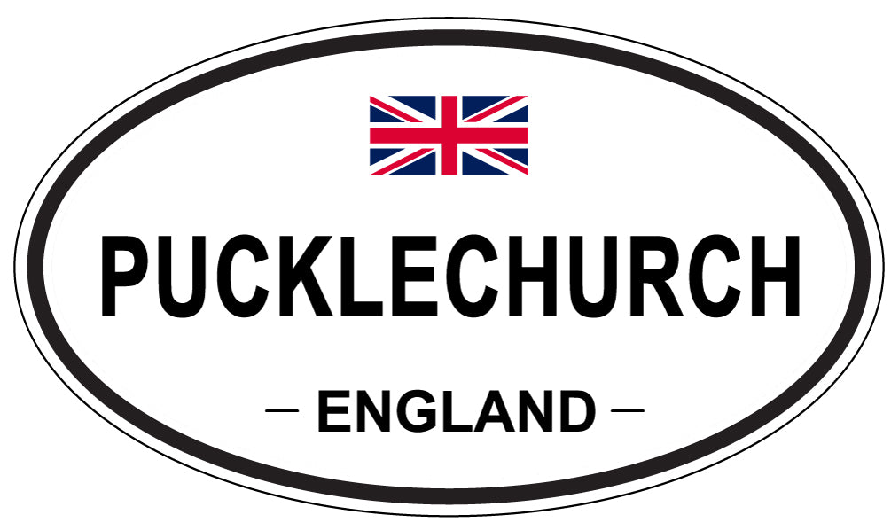 PUCKLECHURCH, England - Oval Magnet