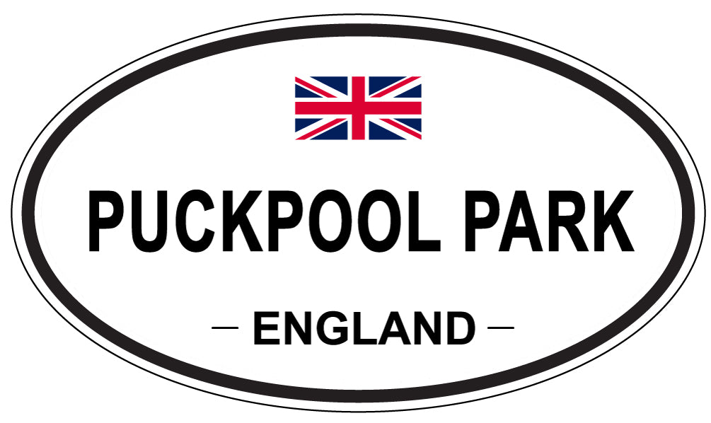 PUCKPOOL PARK, England - Oval Magnet