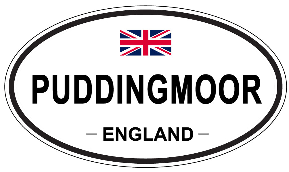 PUDDINGMOOR, England - Oval Magnet
