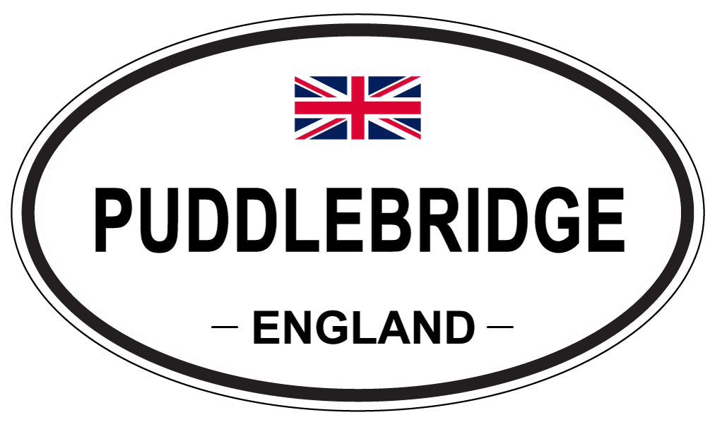 PUDDLEBRIDGE, England - Oval Magnet