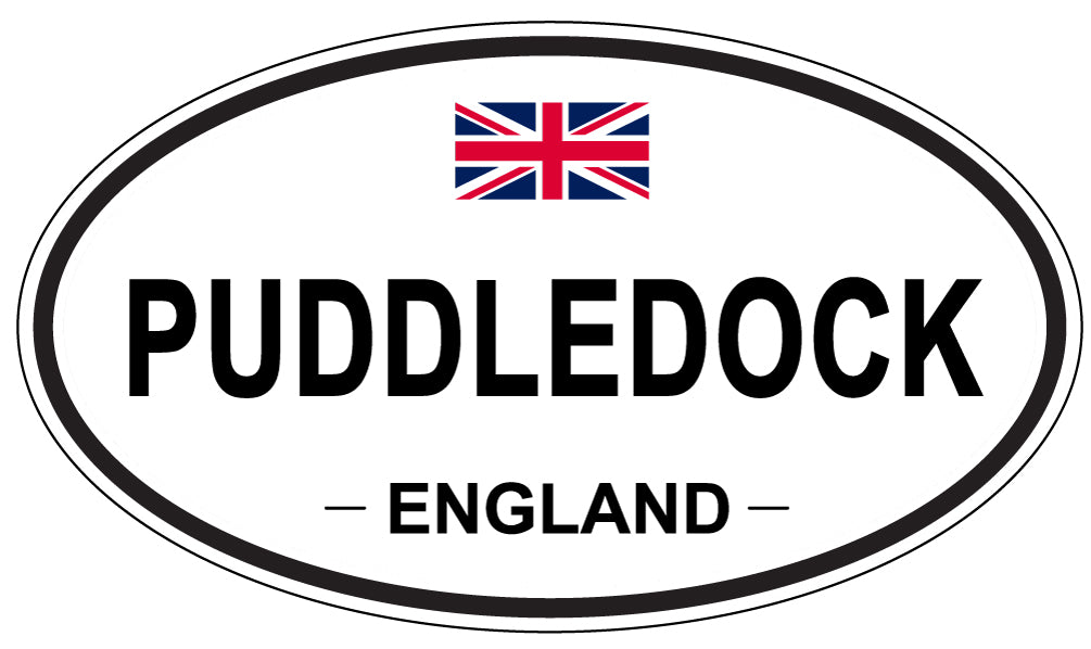 PUDDLEDOCK, England - Oval Magnet