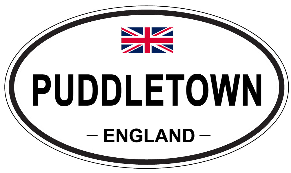 PUDDLETOWN, England - Oval Magnet