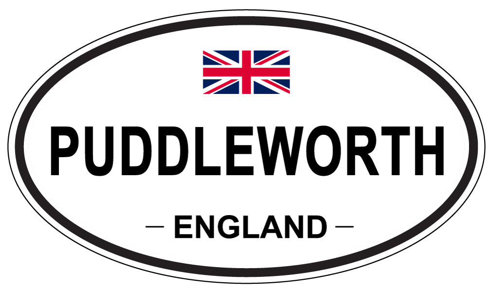 PUDDLEWORTH, England - Oval Magnet