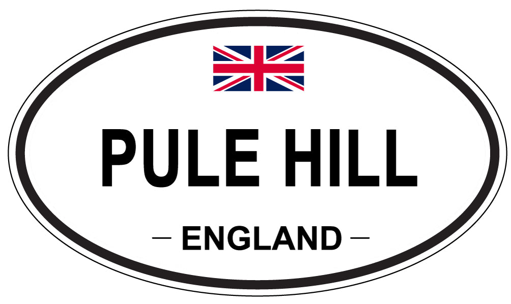 PULE HILL, England - Oval Magnet