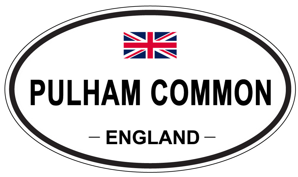 PULHAM COMMON, England - Oval Magnet