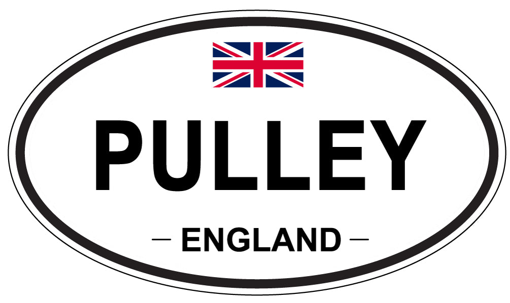 PULLEY, England - Oval Magnet