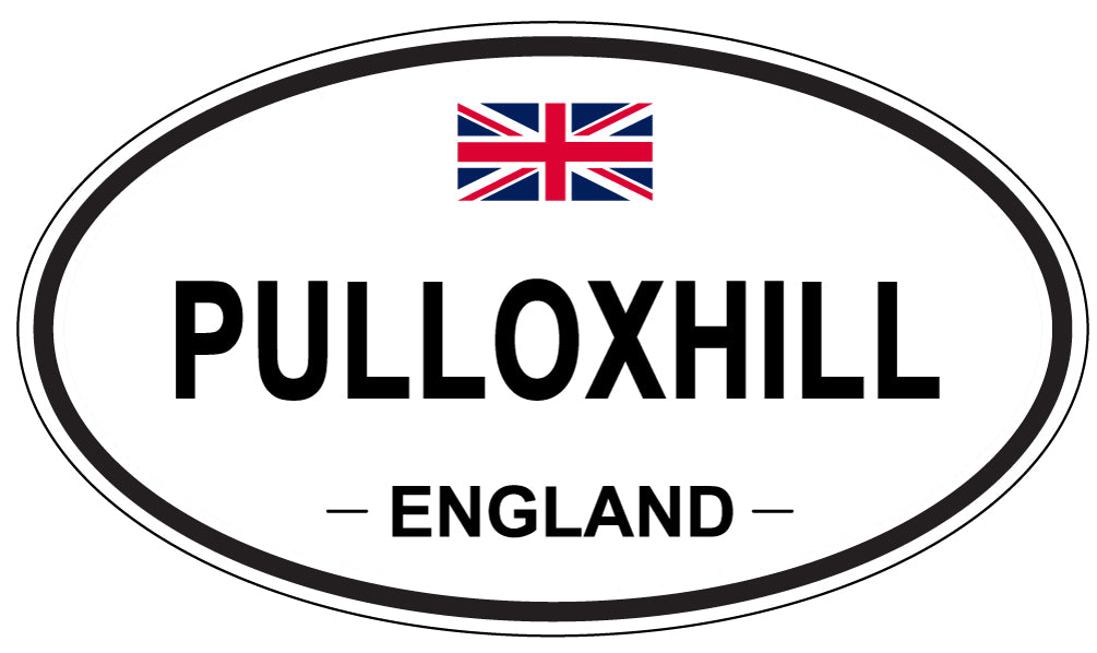 PULLOXHILL, England - Oval Magnet