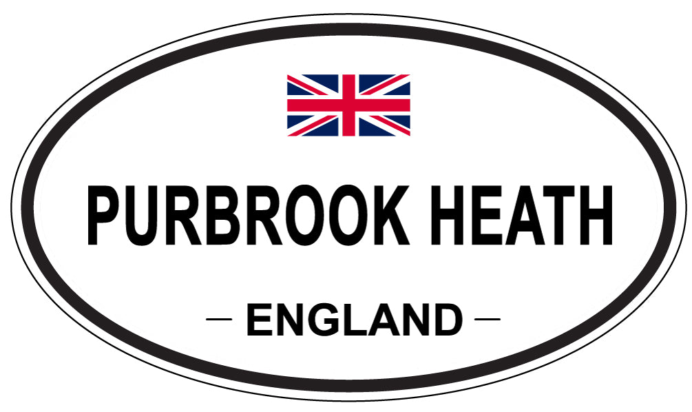 PURBROOK HEATH, England - Oval Magnet