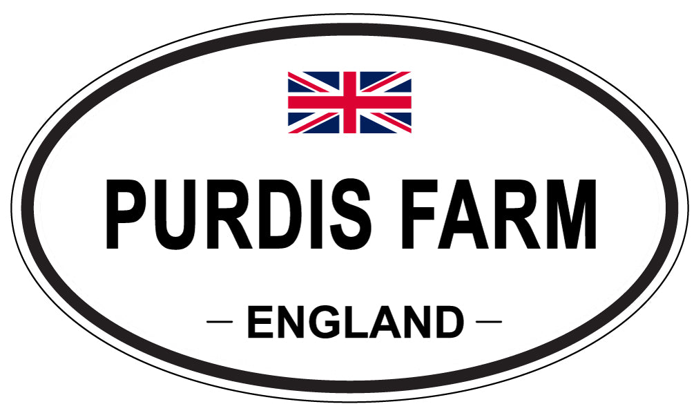 PURDIS FARM, England - Oval Magnet