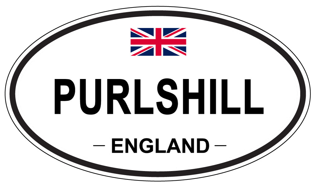 PURLSHILL, England - Oval Magnet