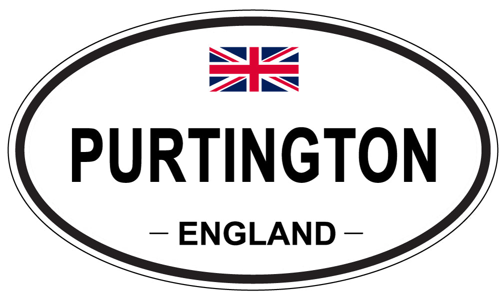 PURTINGTON, England - Oval Magnet