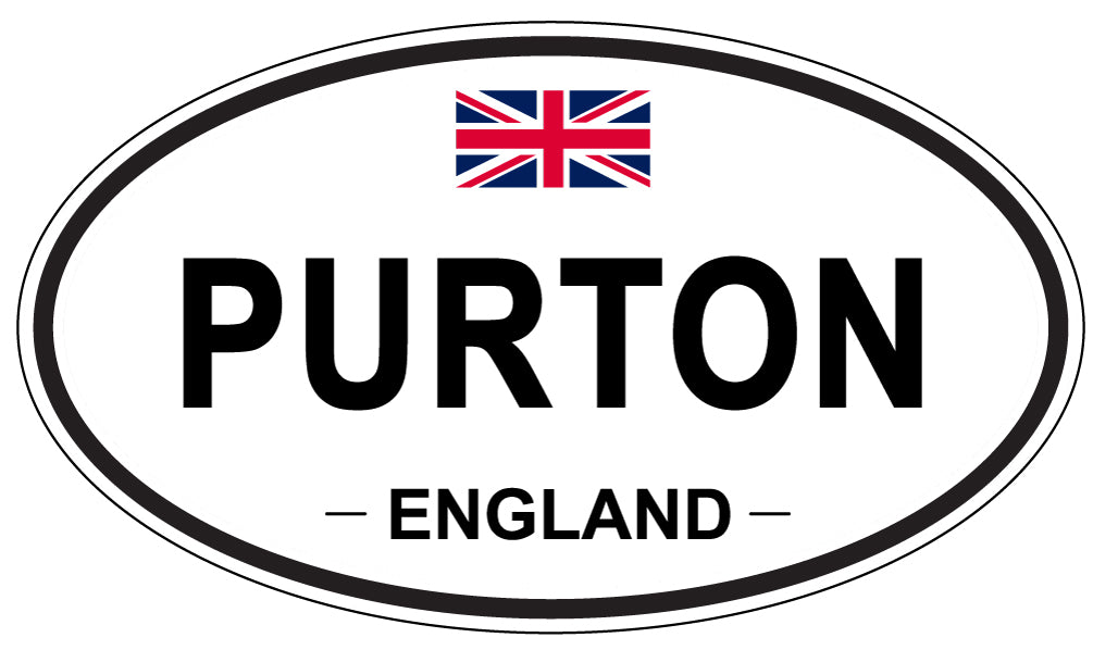 PURTON, England - Oval Magnet