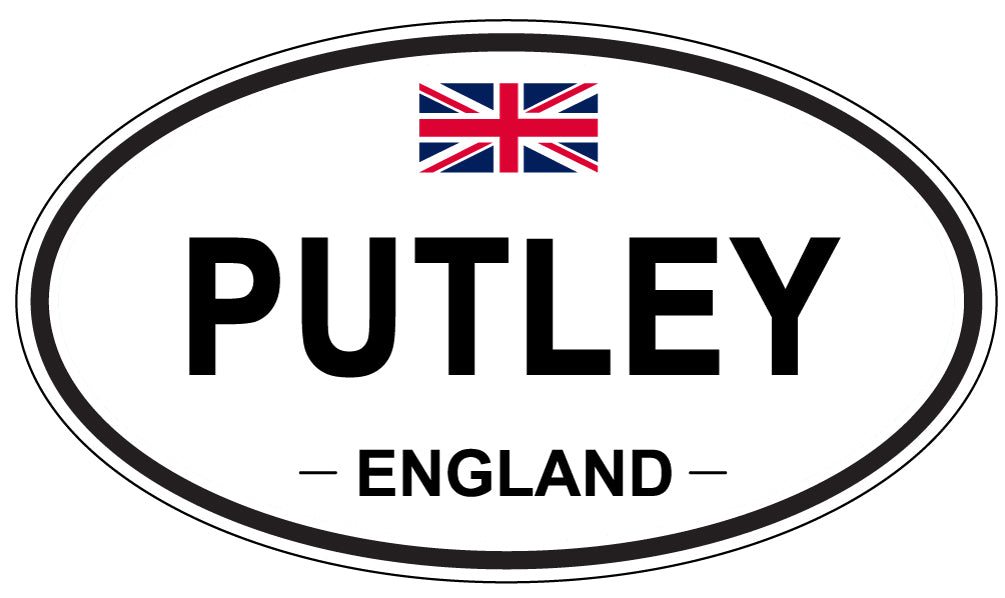 PUTLEY, England - Oval Magnet