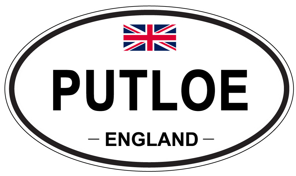 PUTLOE, England - Oval Magnet