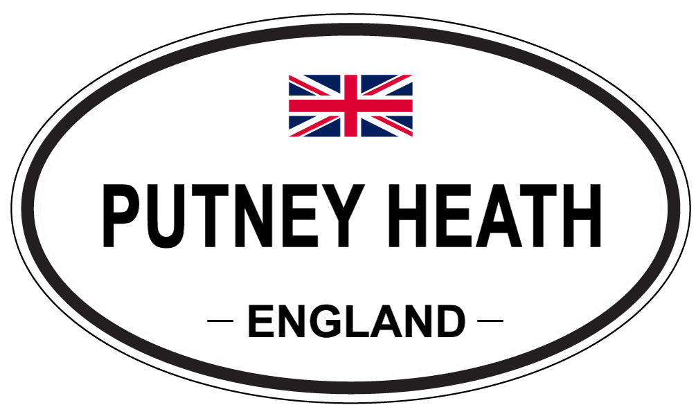 PUTNEY HEATH, England - Oval Magnet
