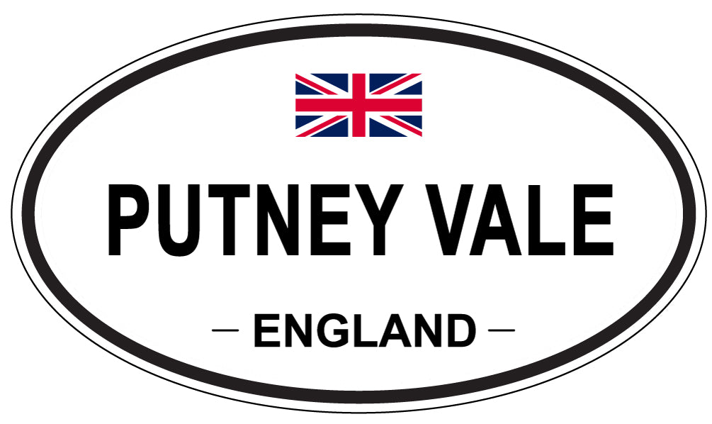 PUTNEY VALE, England - Oval Magnet