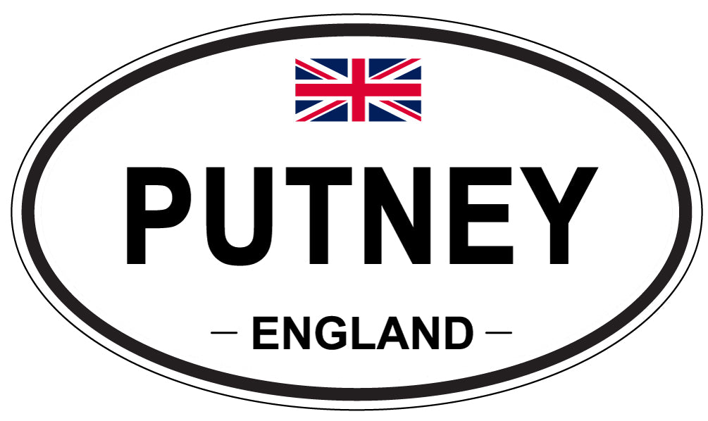 PUTNEY, England - Oval Magnet