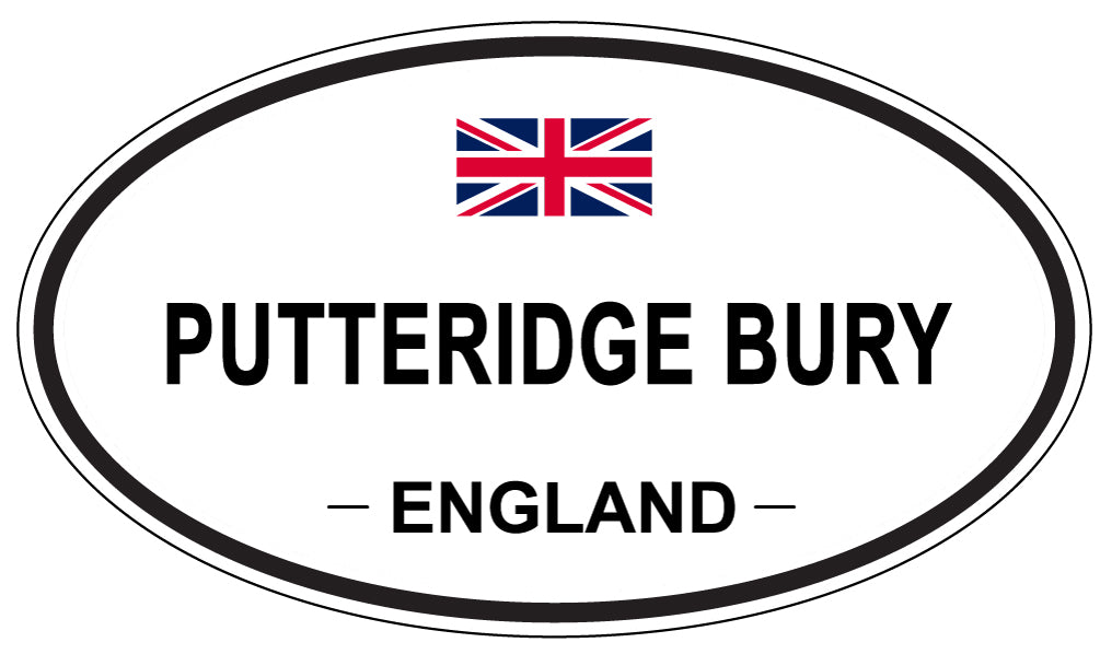 PUTTERIDGE BURY, England - Oval Magnet