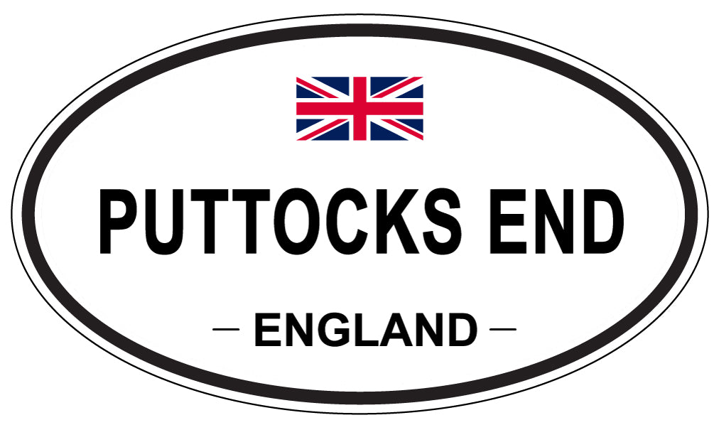 PUTTOCKS END, England - Oval Magnet
