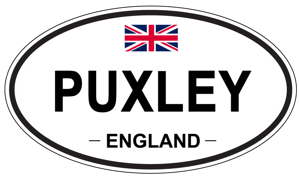 PUXLEY, England - Oval Magnet