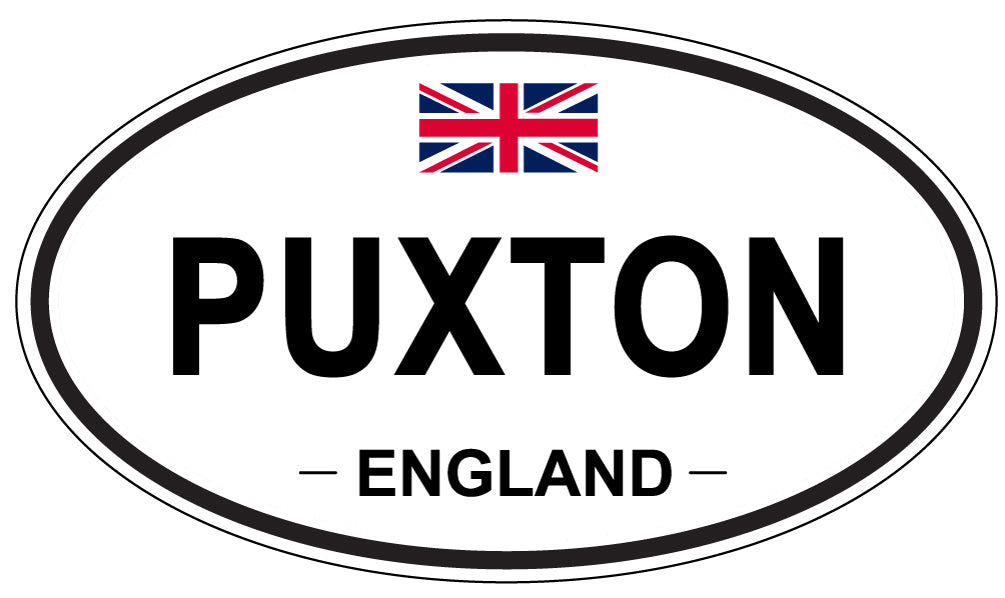 PUXTON, England - Oval Magnet
