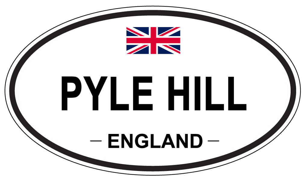 PYLE HILL, England - Oval Magnet