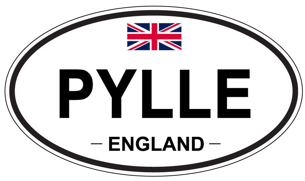 PYLLE, England - Oval Magnet