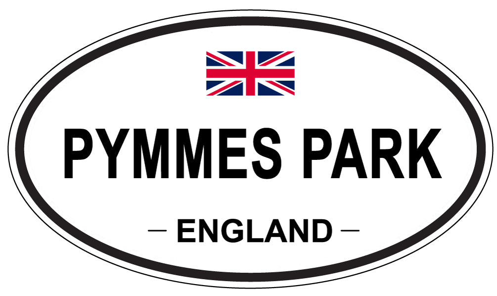 PYMMES PARK, England - Oval Magnet