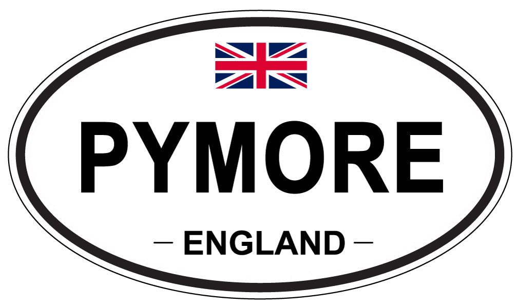 PYMORE, England - Oval Magnet