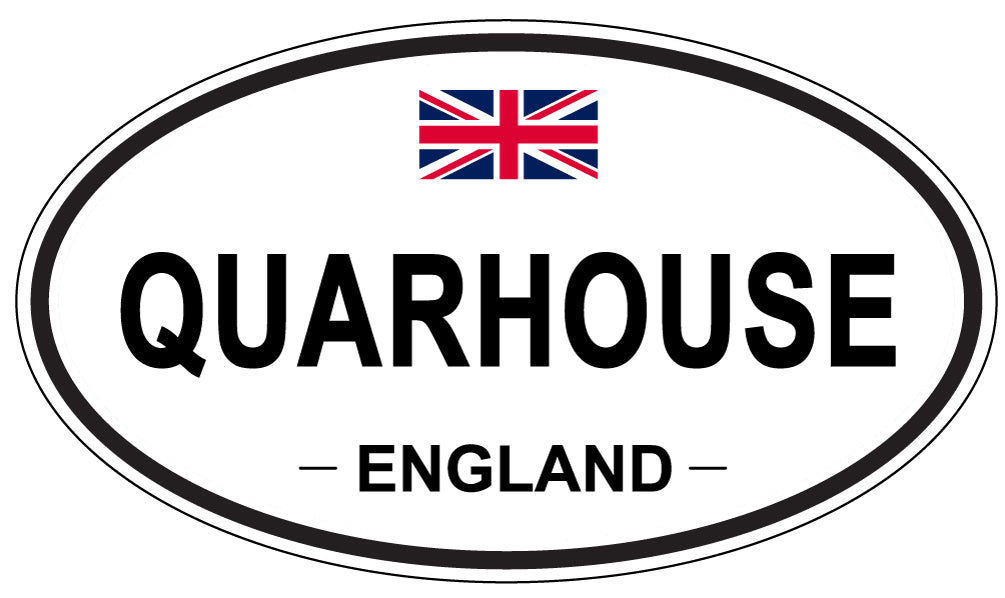 QUARHOUSE, England - Oval Magnet