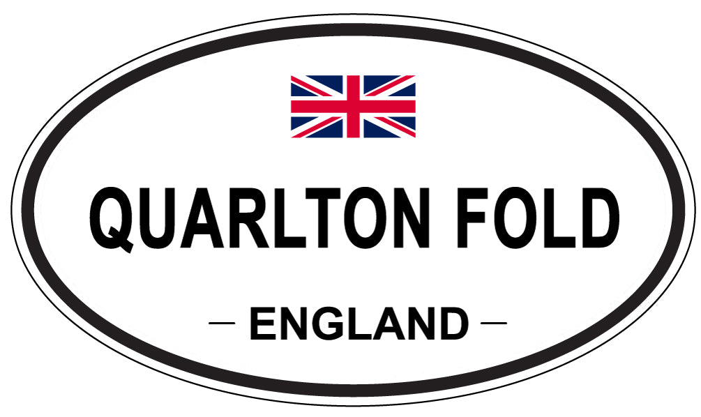 QUARLTON FOLD, England - Oval Magnet
