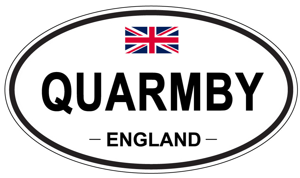 QUARMBY, England - Oval Magnet