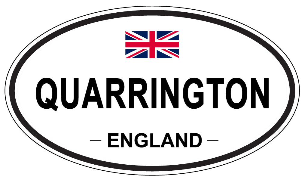 QUARRINGTON, England - Oval Magnet
