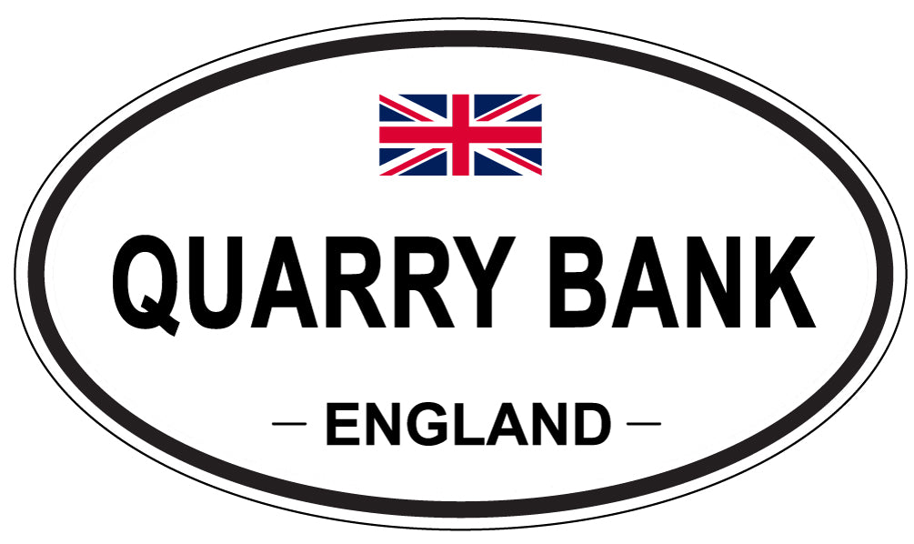 QUARRY BANK, England - Oval Magnet